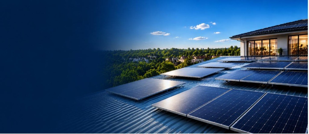 Professional solar installation